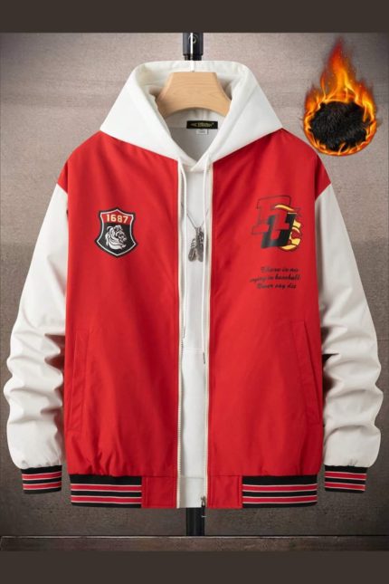 Thermal Lined Baseball Jacket