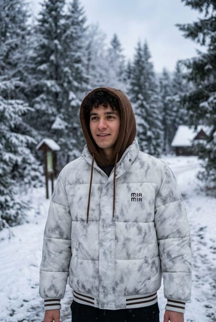 Baseball Puffer Winter Jacket