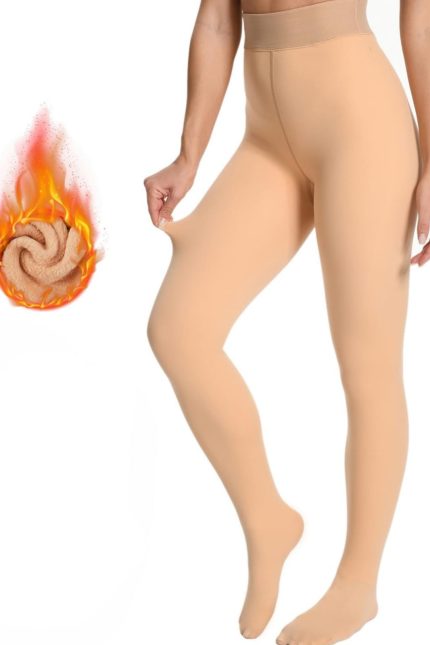 Thermal Lined Pantyhose (Free Size)